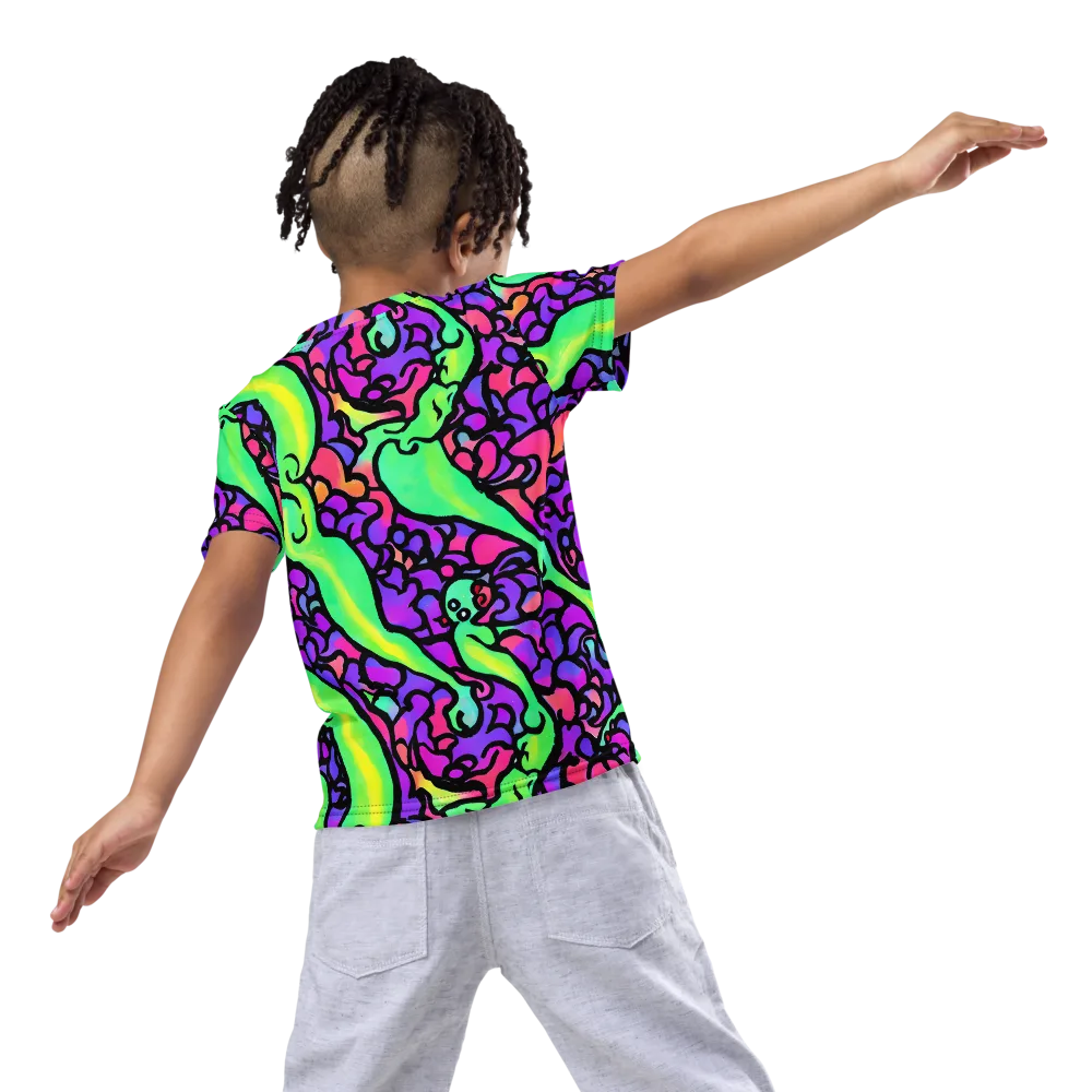 Kent's Crescendo on Kids Crew Neck T-Shirt — Back