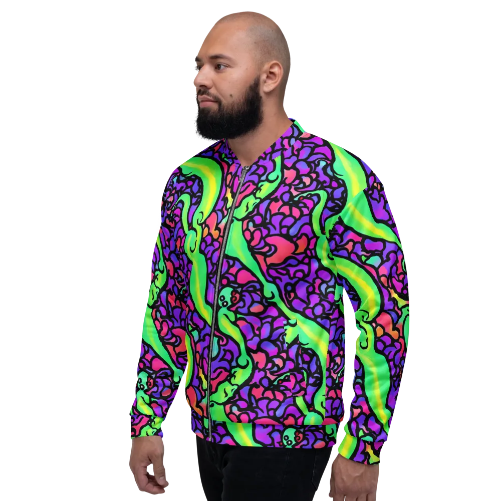 Kent's Crescendo on Bomber Jacket — Left
