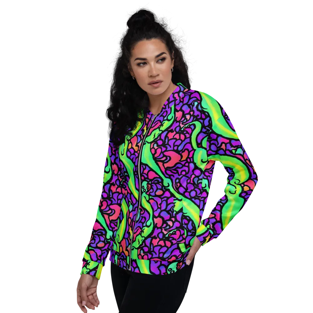 Kent's Crescendo on Bomber Jacket — Left