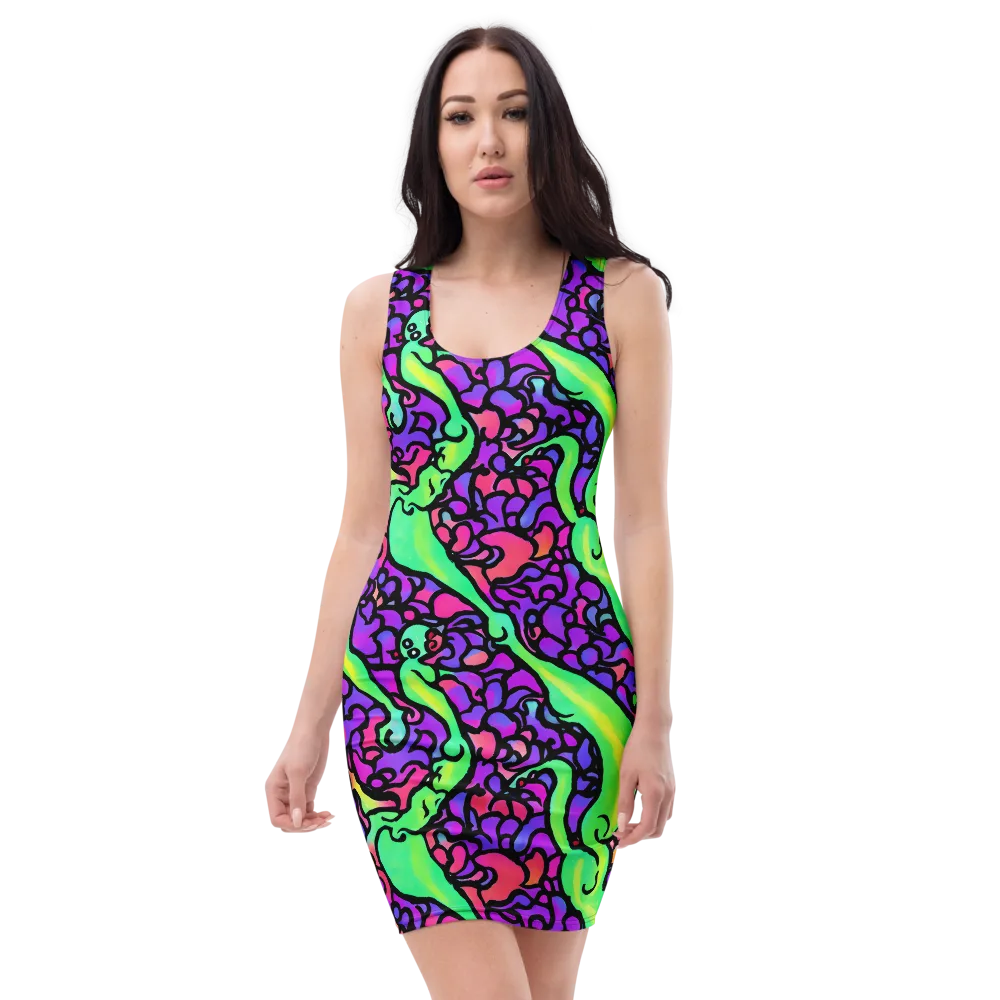 Kent's Crescendo on Bodycon Dress — Front