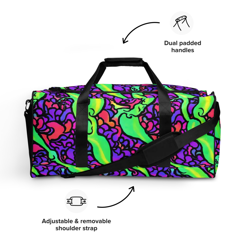 Kent's Crescendo on Duffle Bag — Front