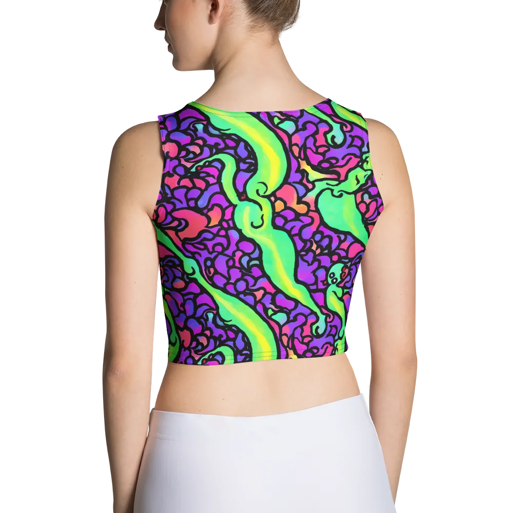 Kent's Crescendo on Crop Top — Back