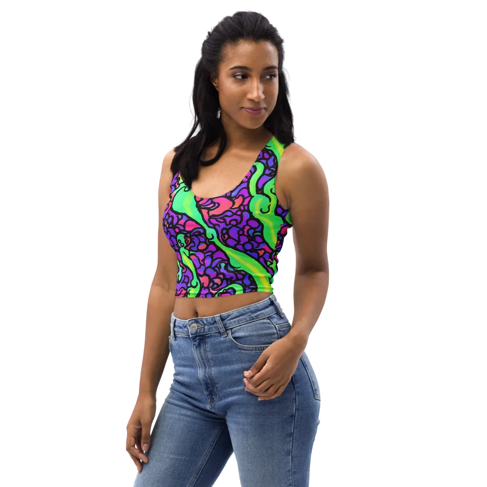 Kent's Crescendo on Crop Top — Left Front