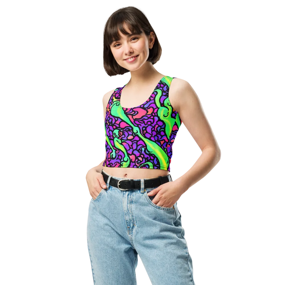 Kent's Crescendo on Crop Top — Front