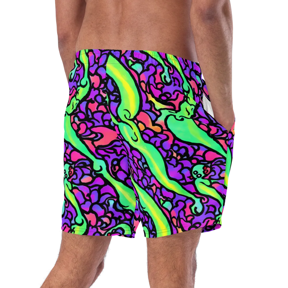 Kent's Crescendo on Swim Trunks — Right Back