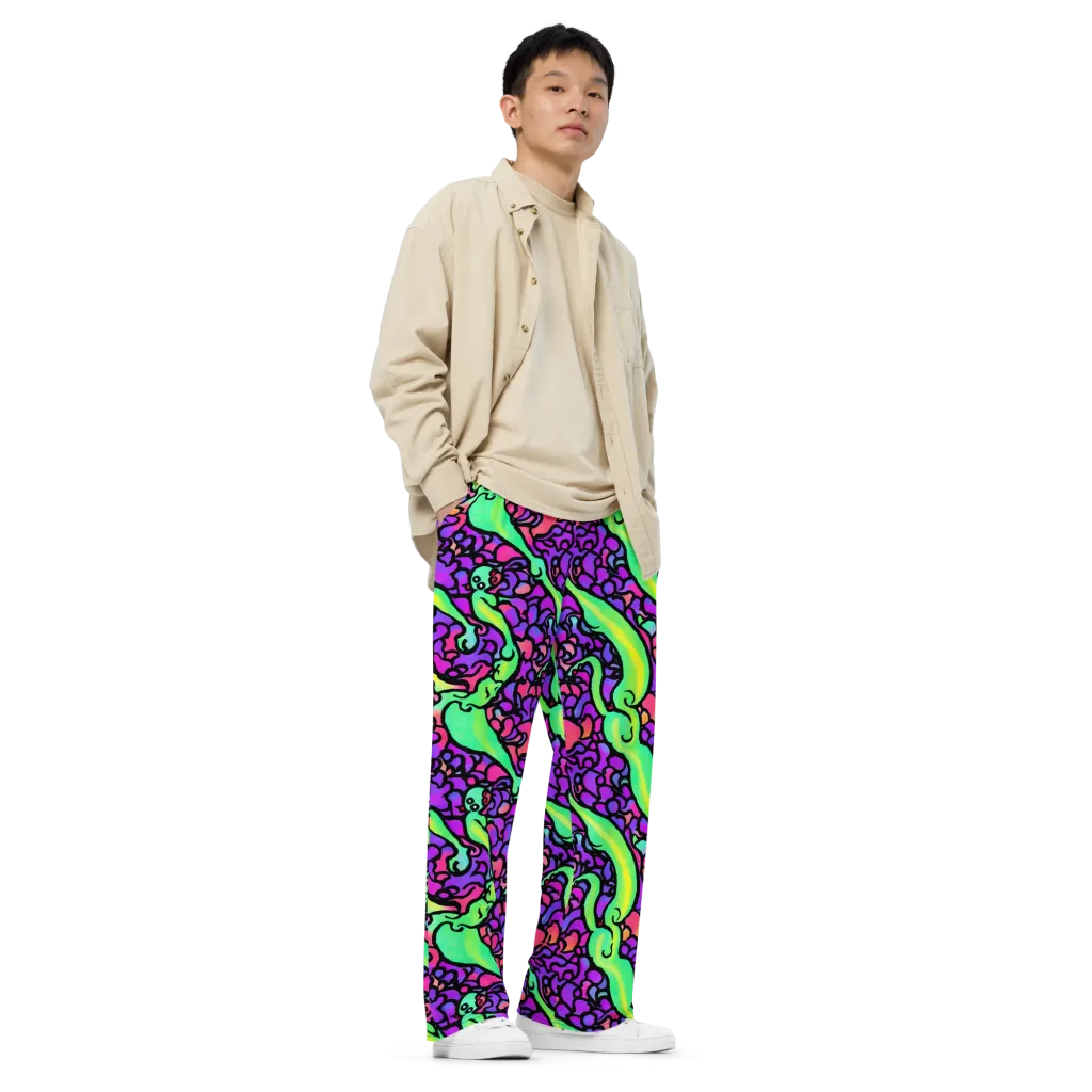 Kent's Crescendo on Wide-Leg Pants — Right Front