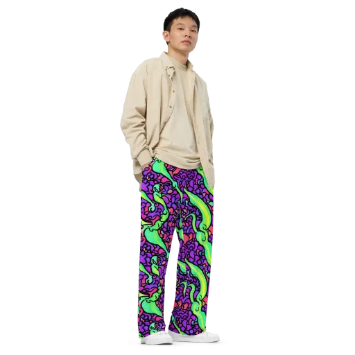 Kent's Crescendo on a Wide-Leg Pants
