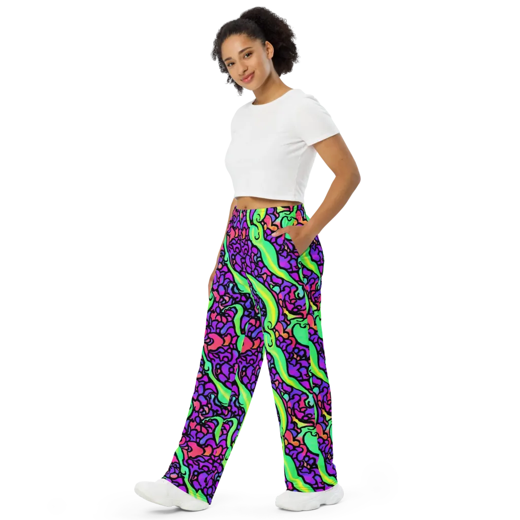 Kent's Crescendo on Wide-Leg Pants — Left Front
