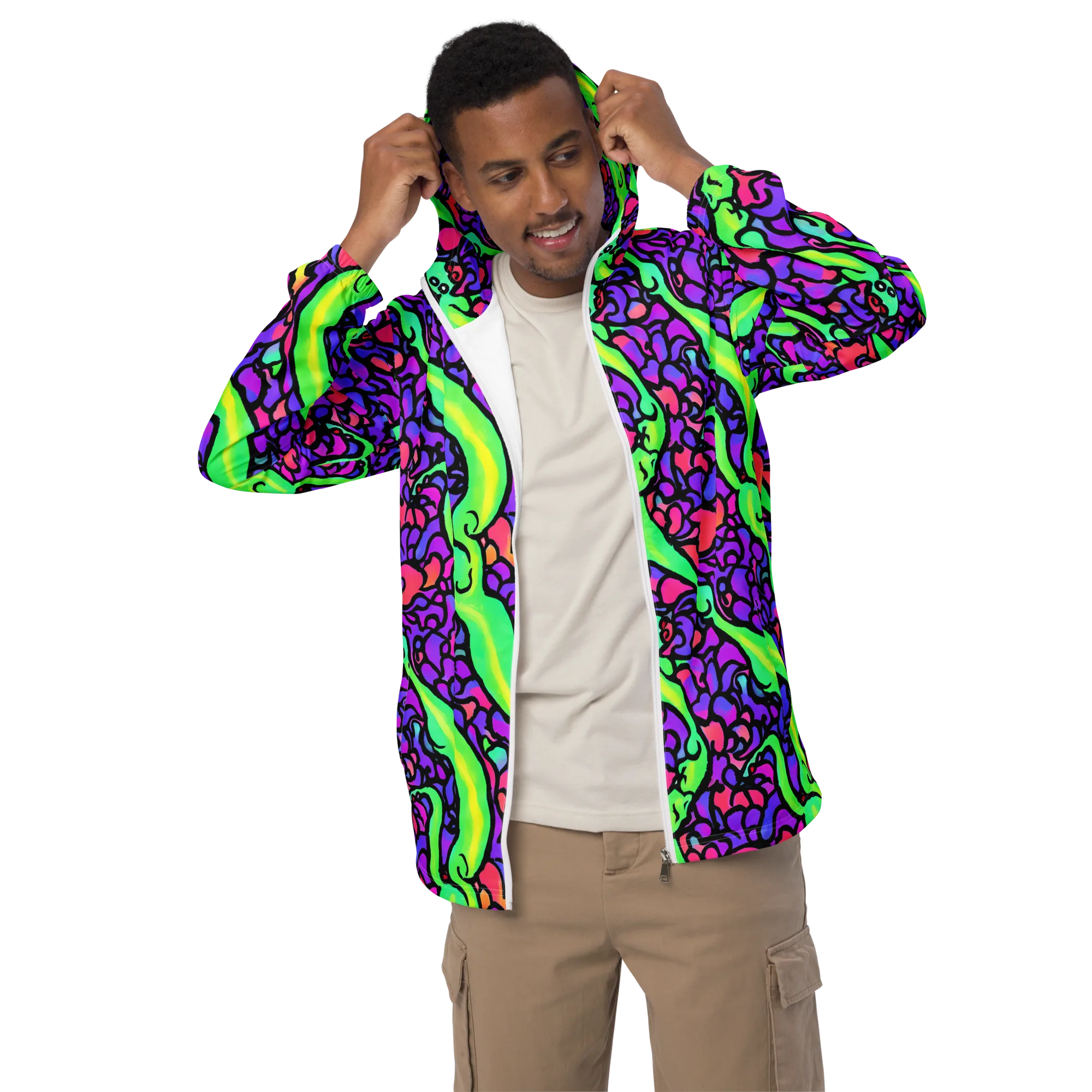 Kent's Crescendo on Men's Windbreaker — Front