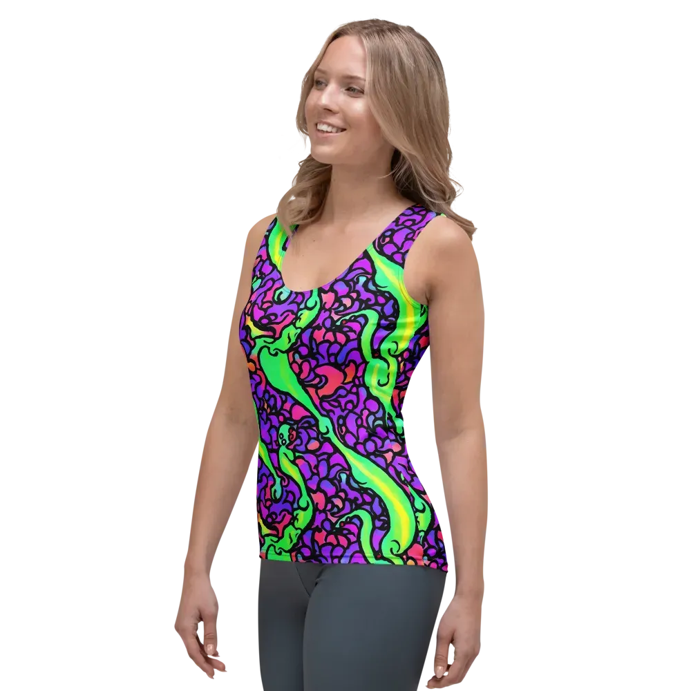 Kent's Crescendo on Women's Tank Top — Left Front