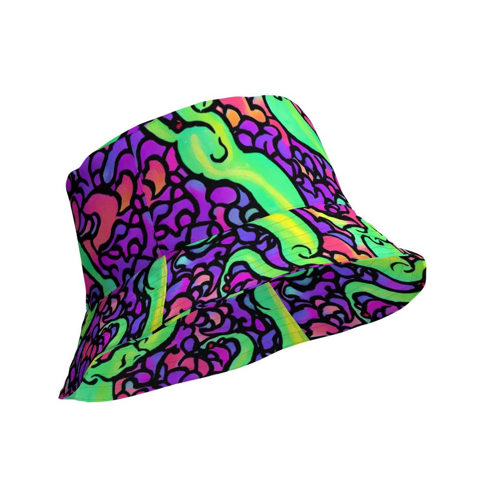 Kent's Crescendo on Reversible Bucket Hat — Product details Outside