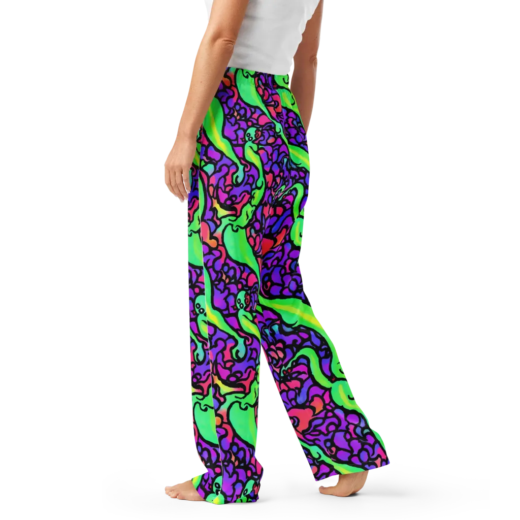Kent's Crescendo on Women's Pajama Pants — Left