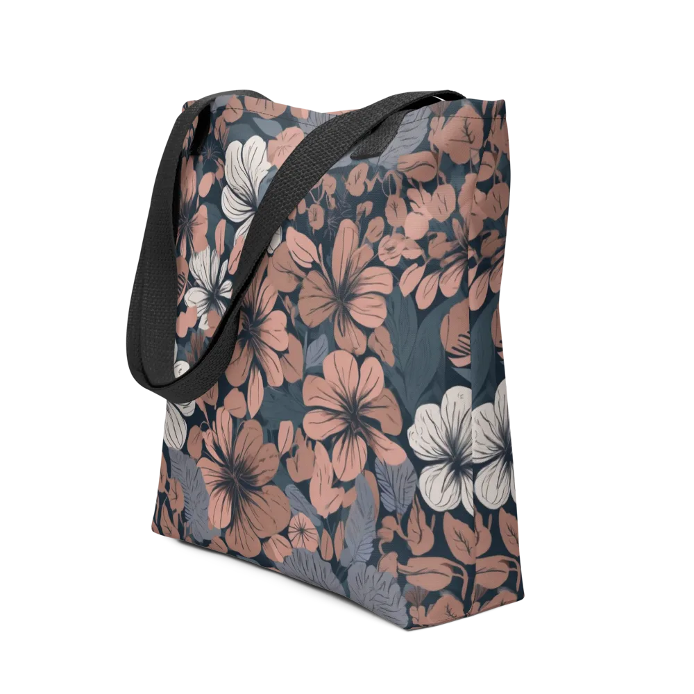 Rosewood Bloom on Tote Bag — Front
