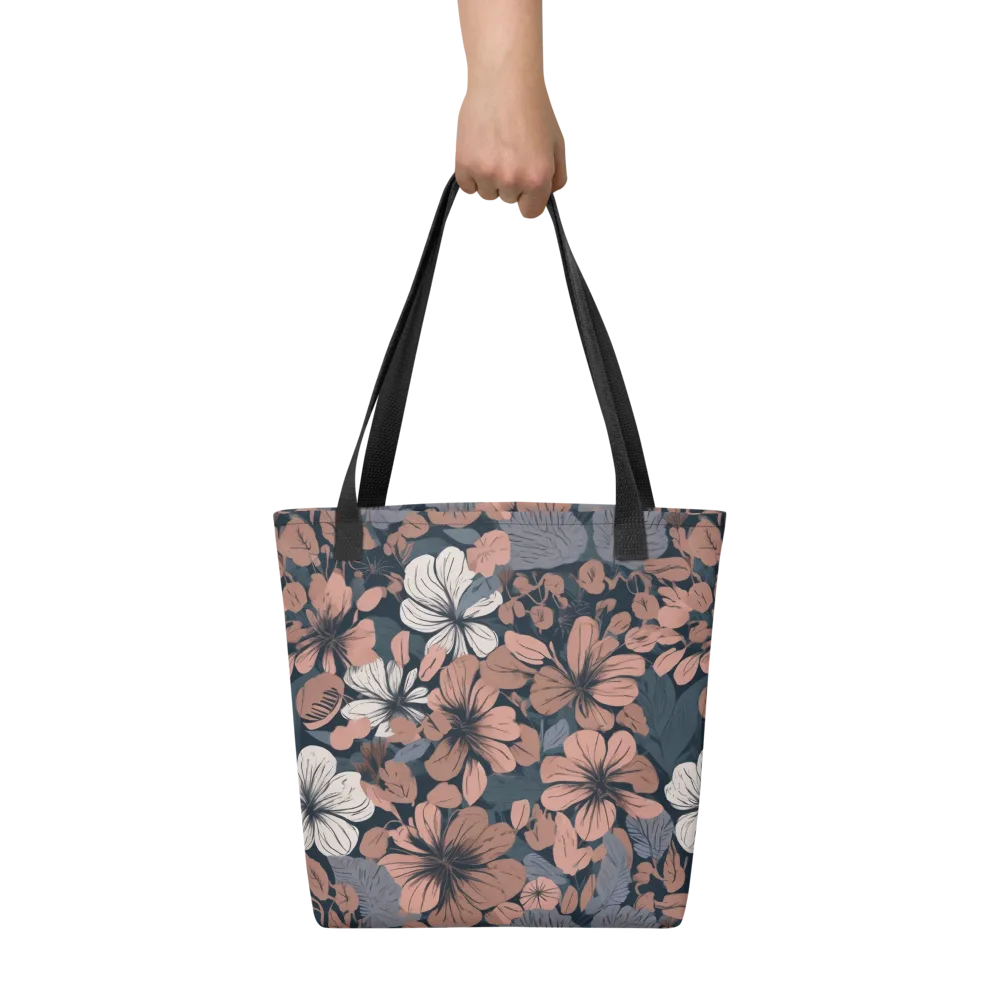 Rosewood Bloom on Tote Bag — Front