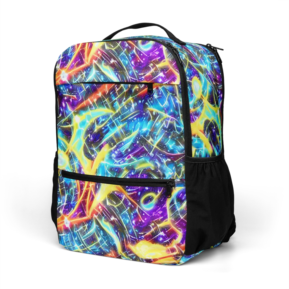 Mutant Nebula on Utility Backpack — Left Front