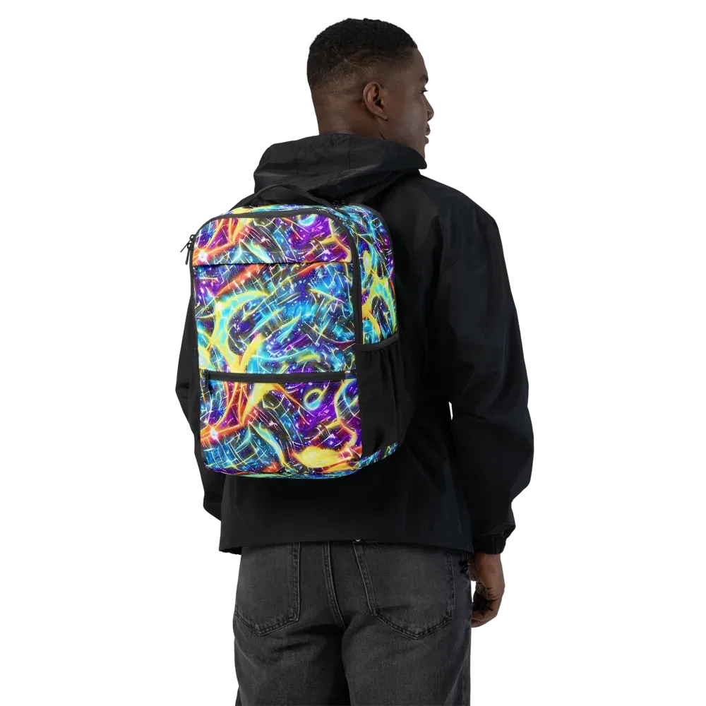 Mutant Nebula on Utility Backpack — Back