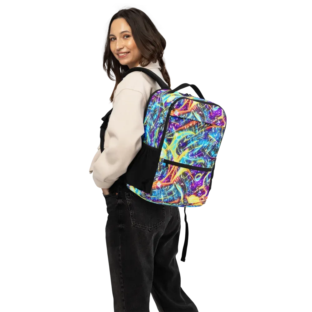 Mutant Nebula on Utility Backpack — Back