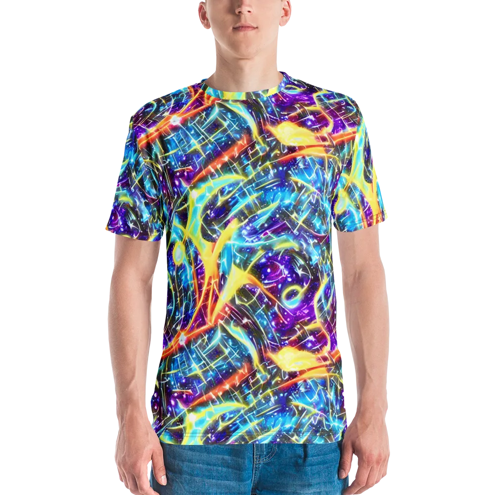 Mutant Nebula on Men's Crew Neck T-Shirt — Front