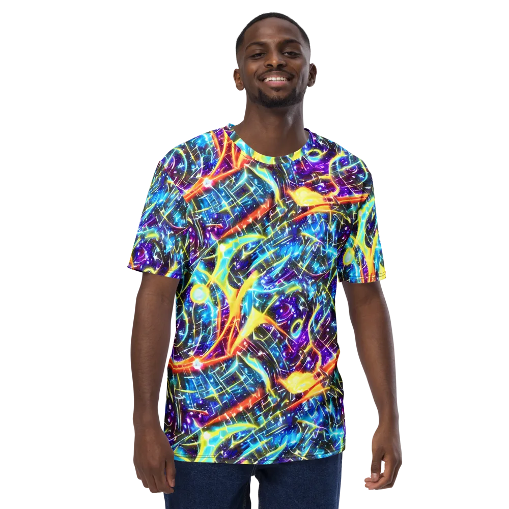 Mutant Nebula on Men's Crew Neck T-Shirt — Front