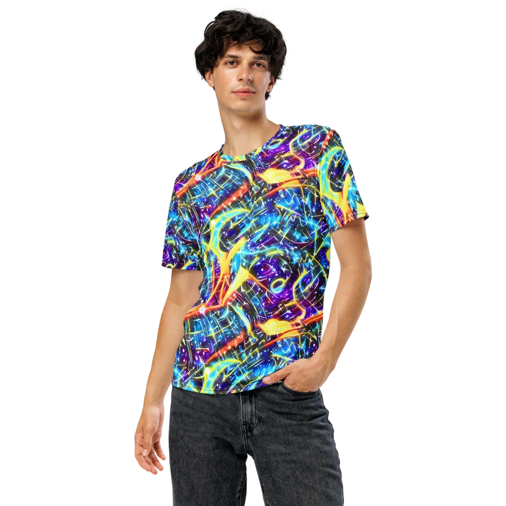 Mutant Nebula on Men's Crew Neck T-Shirt — Front