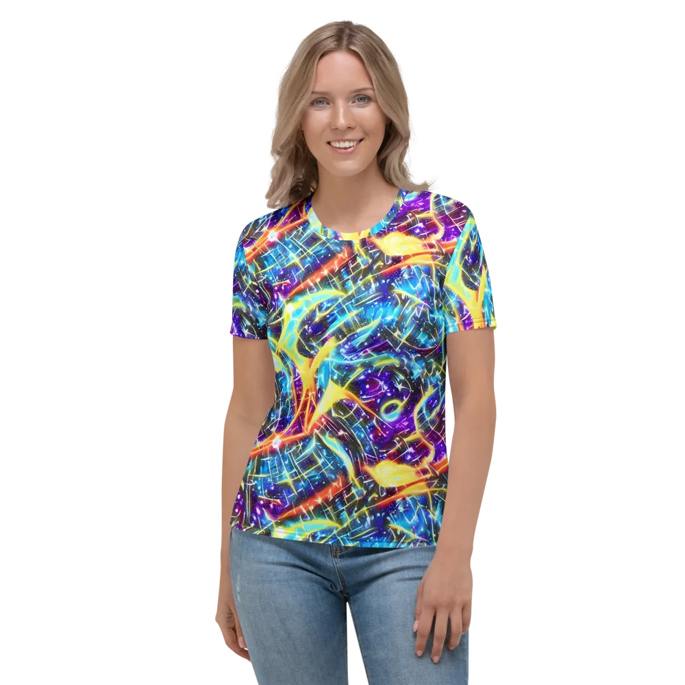 Mutant Nebula on Women's Crew Neck T-Shirt — Front