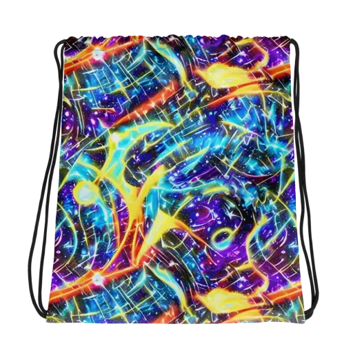 Mutant Nebula on a Drawstring Bag