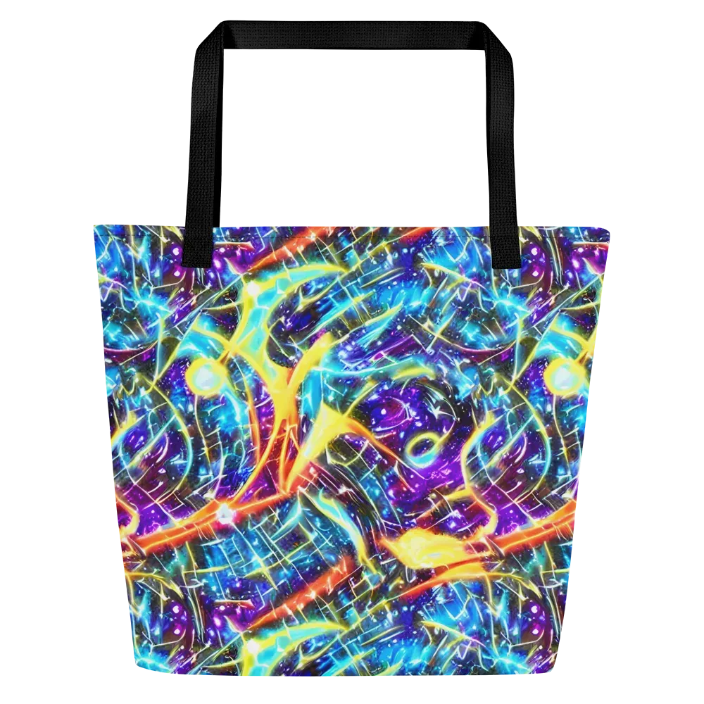 Mutant Nebula on Large Tote Bag W/ Pocket — Front