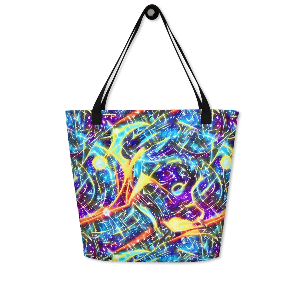 Mutant Nebula on Large Tote Bag W/ Pocket — Front