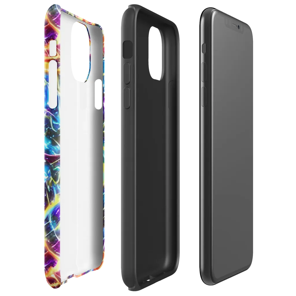 Mutant Nebula on Tough Case for iPhone® — Right