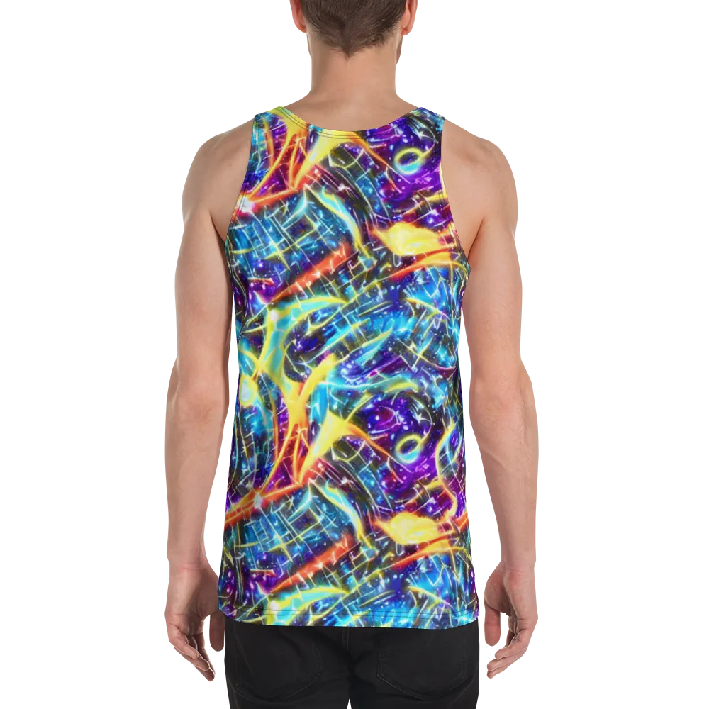 Mutant Nebula on Men's Tank Top — Back