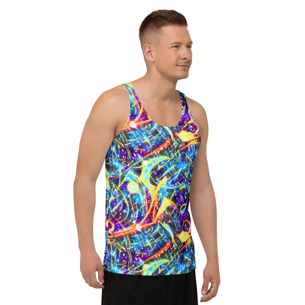 Mutant Nebula on Men's Tank Top — Right Front