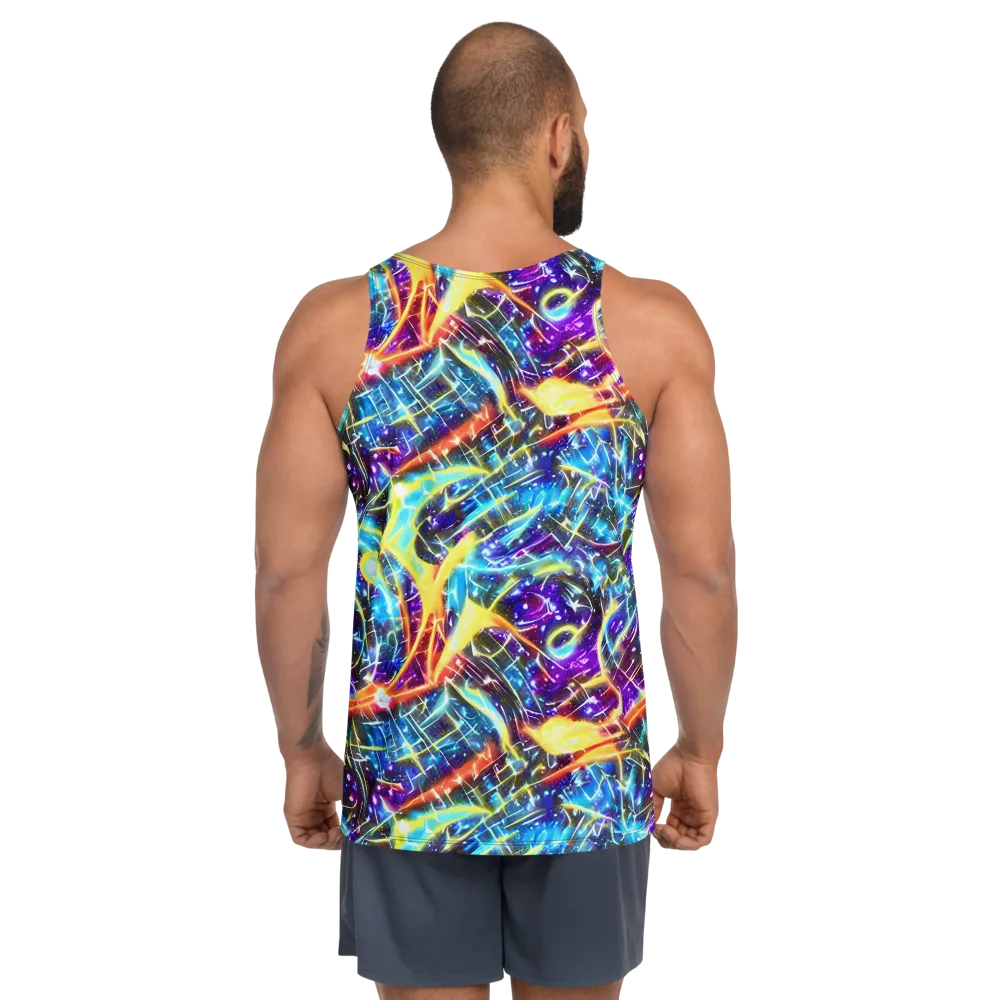 Mutant Nebula on Men's Tank Top — Back