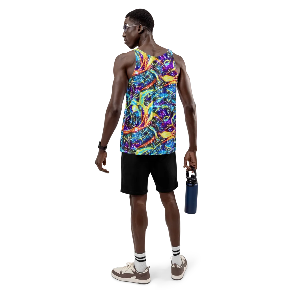 Mutant Nebula on Men's Tank Top — Back