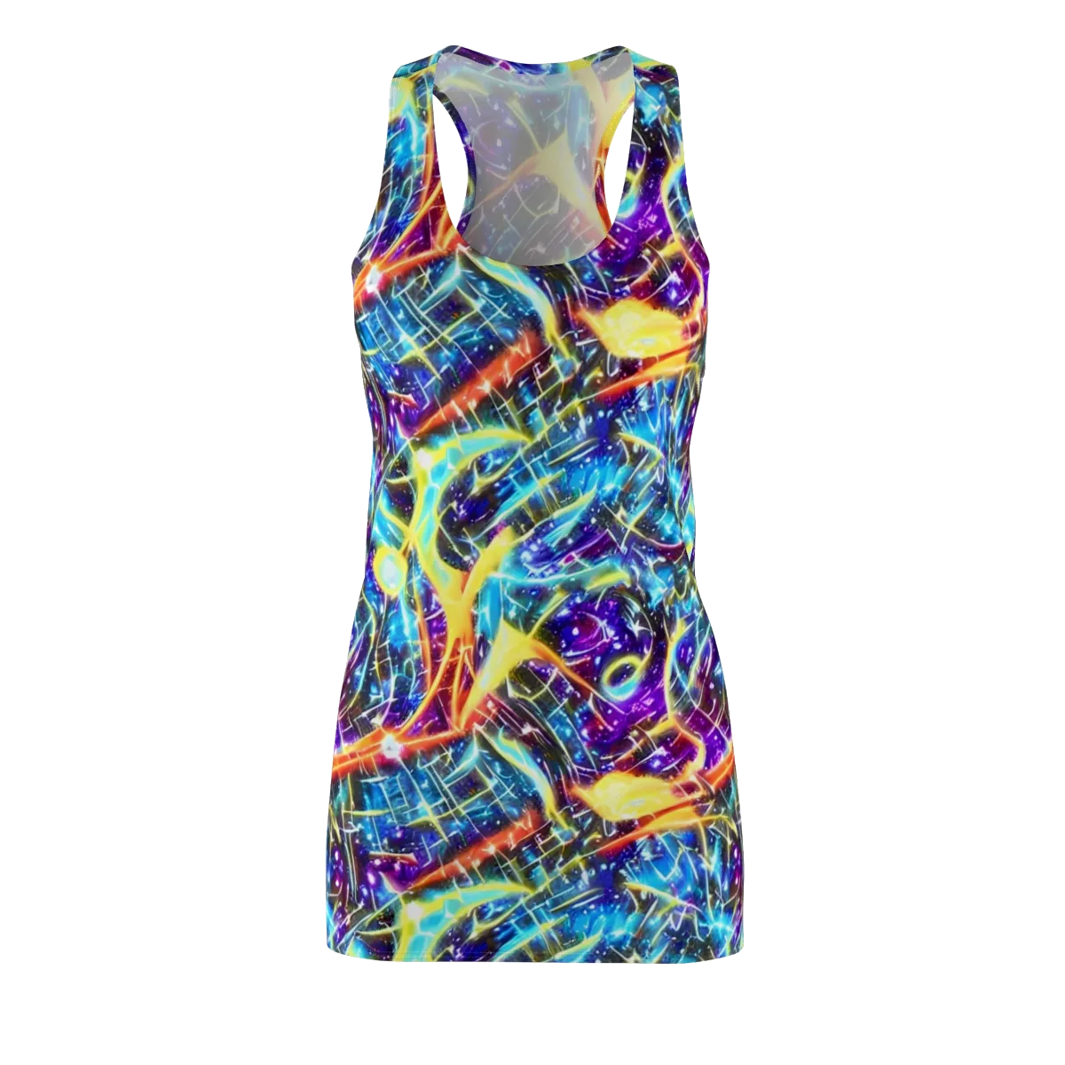 Mutant Nebula on Racerback Dress — Front
