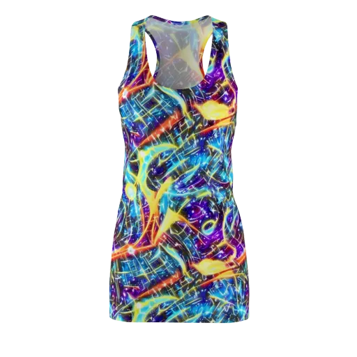 Mutant Nebula on a Racerback Dress