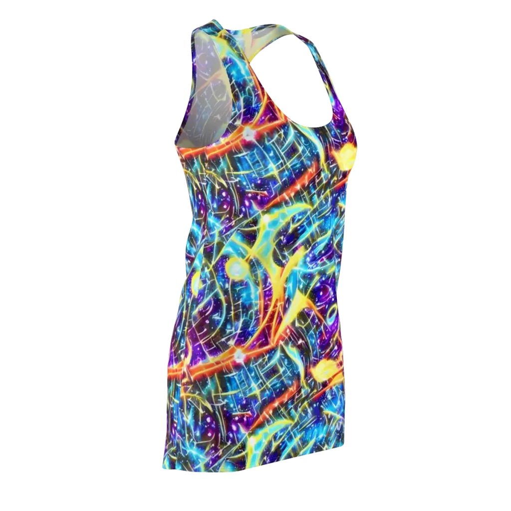 Mutant Nebula on Racerback Dress — Front Side