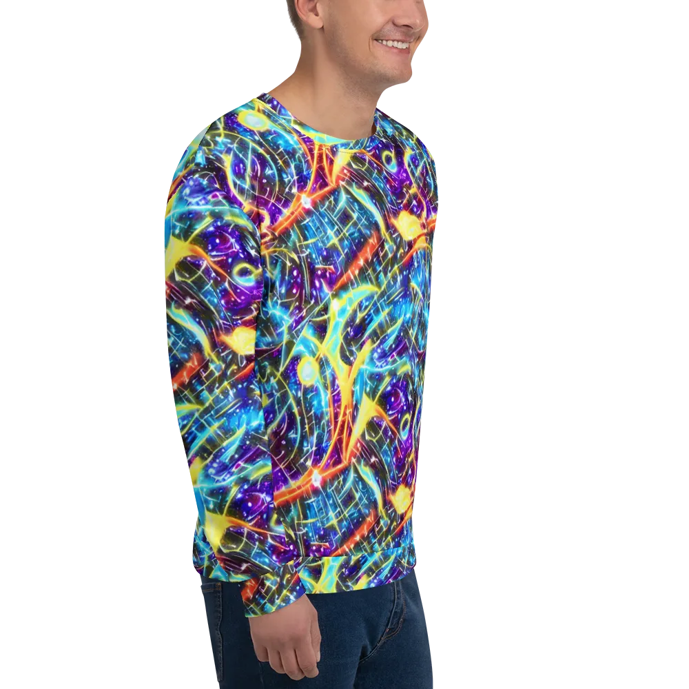 Mutant Nebula on Sweatshirt — Right Front
