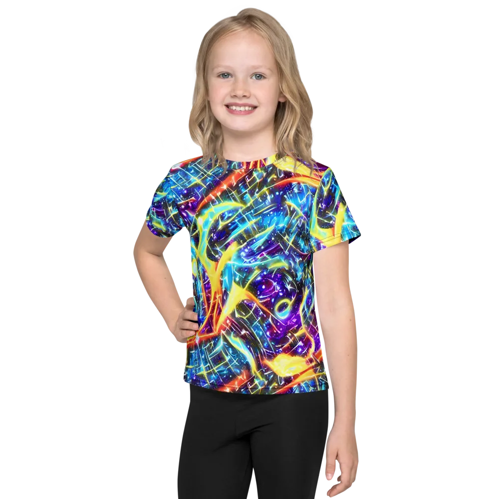 Mutant Nebula on Kids Crew Neck T-Shirt — Front