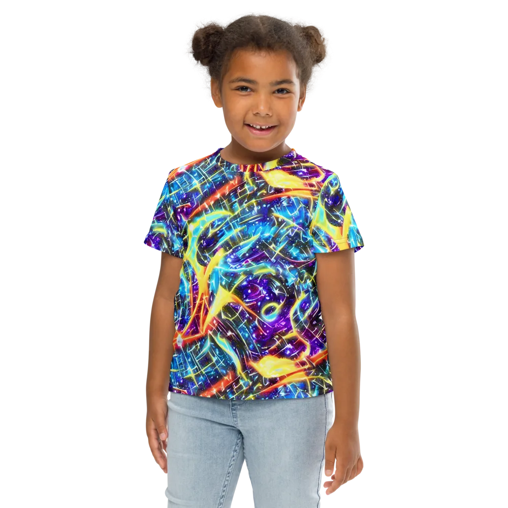 Mutant Nebula on Kids Crew Neck T-Shirt — Front