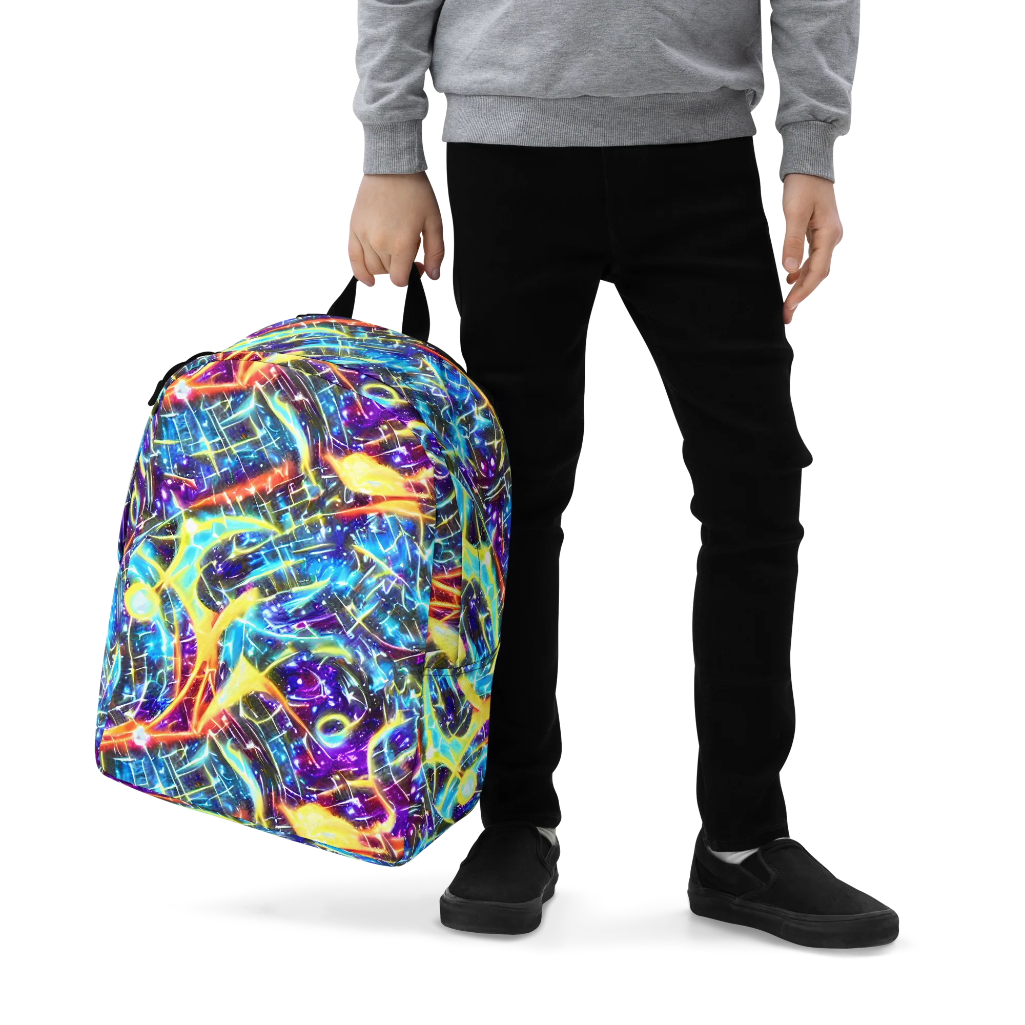 Mutant Nebula on Minimalist Backpack — Zoomed-in