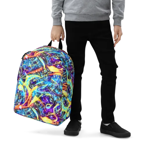 Mutant Nebula on a Minimalist Backpack