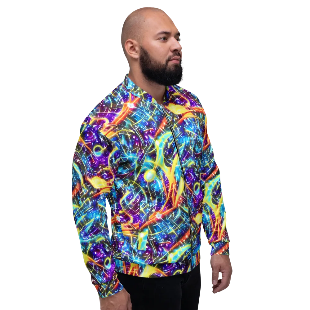 Mutant Nebula on Bomber Jacket — Right