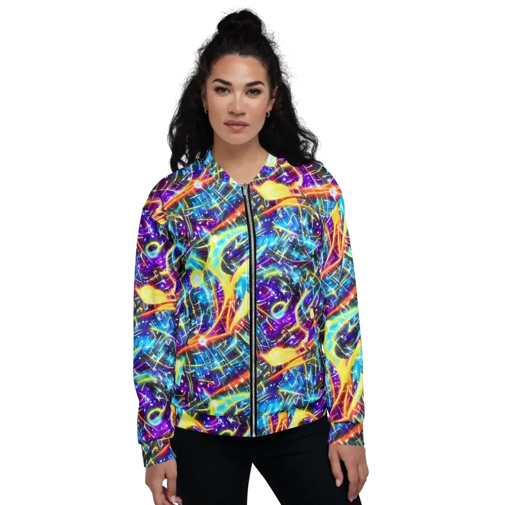 Mutant Nebula on Bomber Jacket — Front
