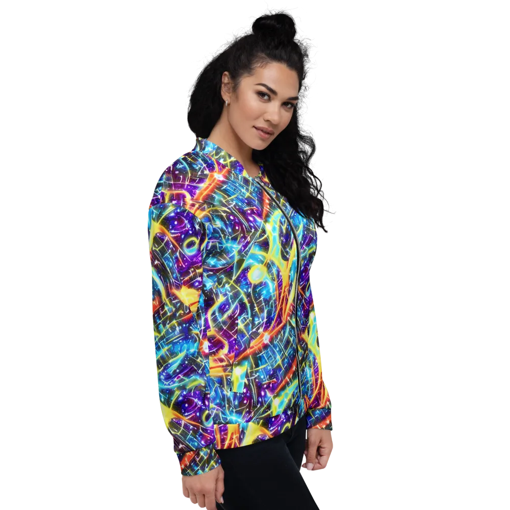 Mutant Nebula on Bomber Jacket — Right