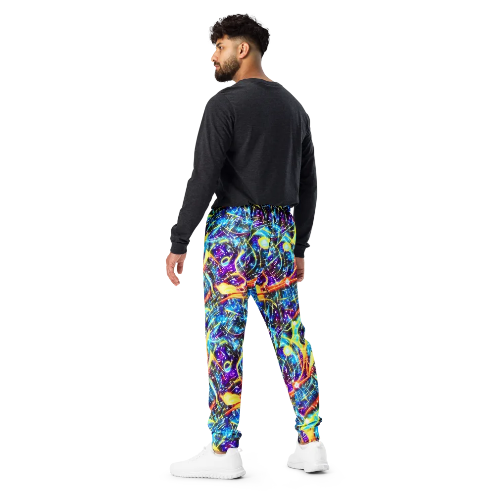 Mutant Nebula on Men's Joggers — Back