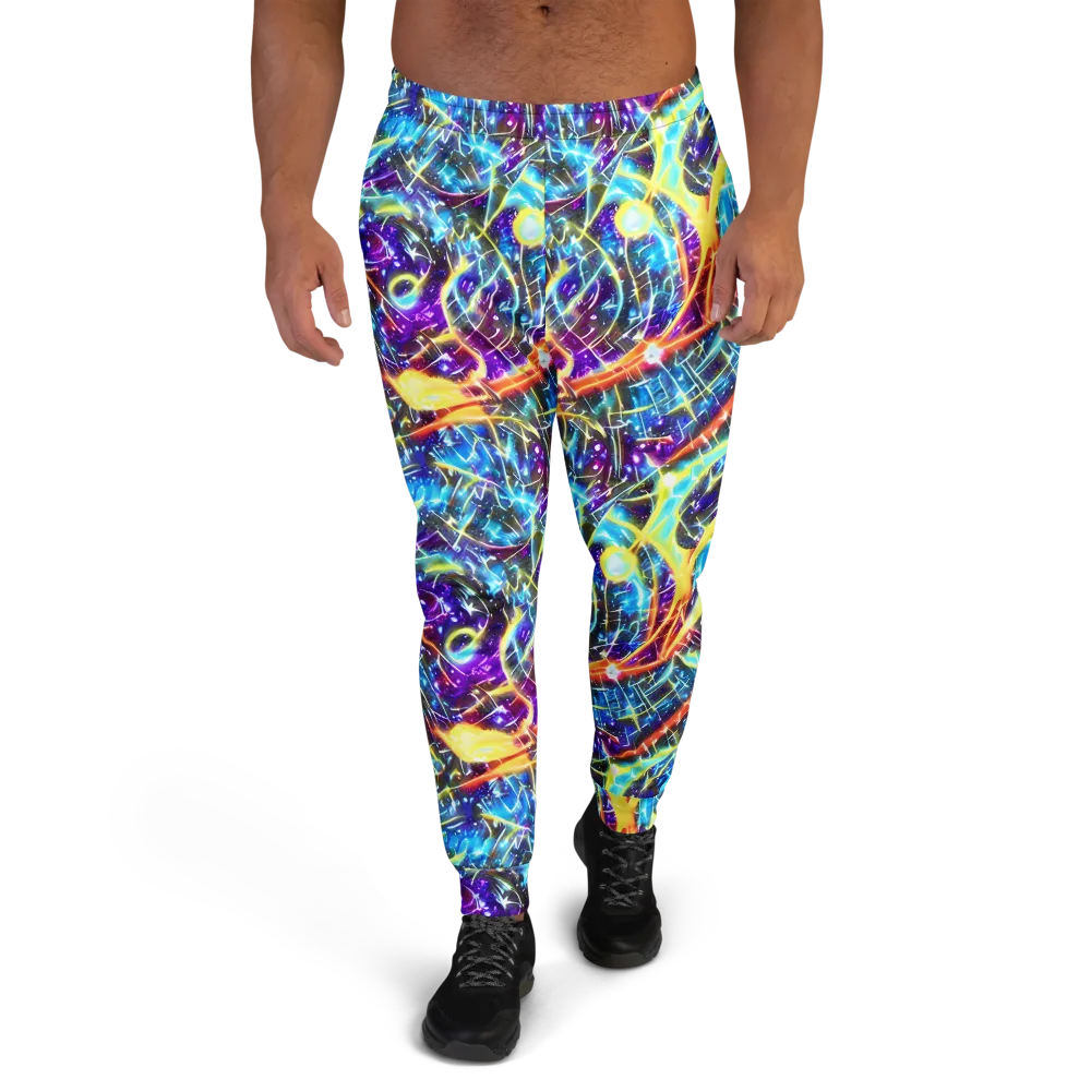 Mutant Nebula on Men's Joggers — Front