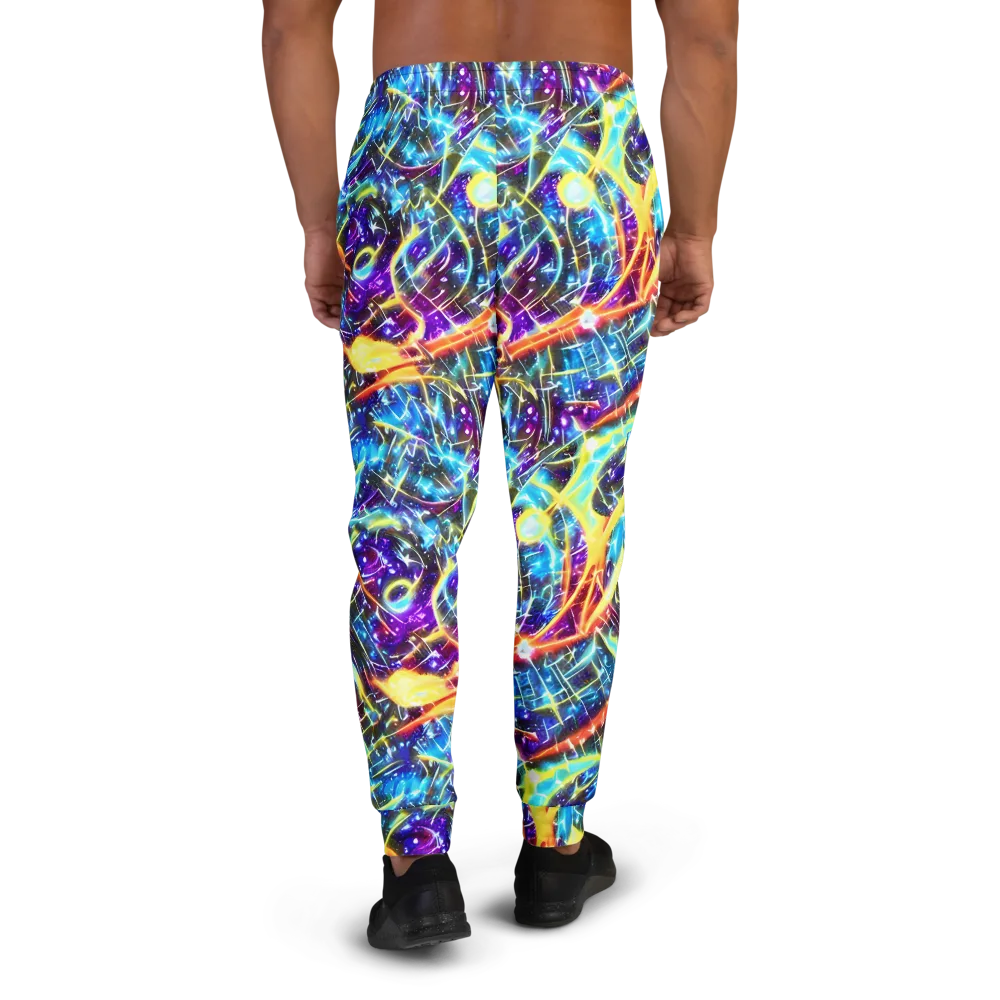 Mutant Nebula on Men's Joggers — Back