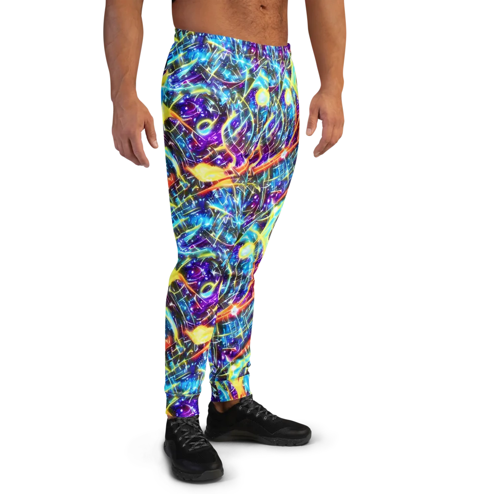 Mutant Nebula on Men's Joggers — Right