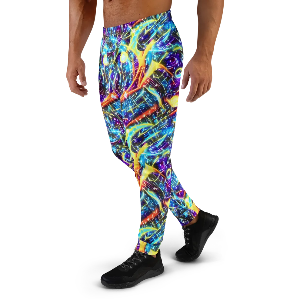 Mutant Nebula on Men's Joggers — Left