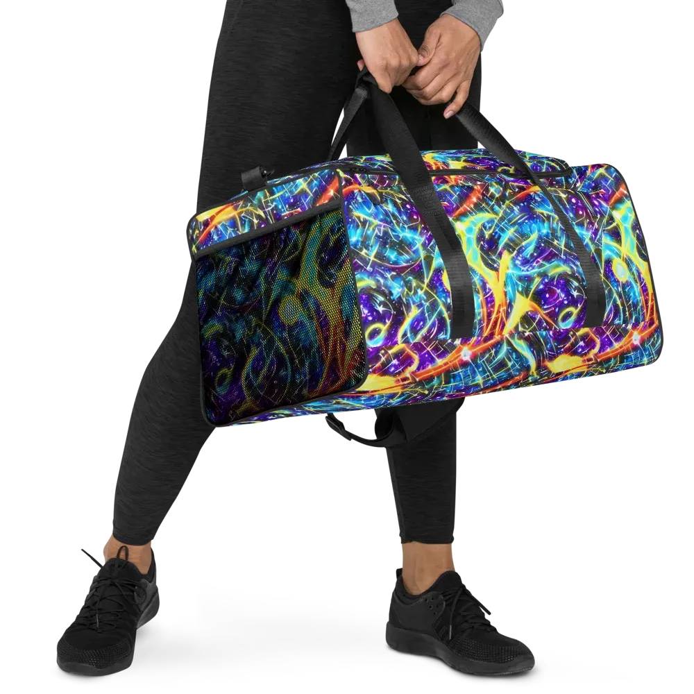 Mutant Nebula on Duffle Bag — Right Front
